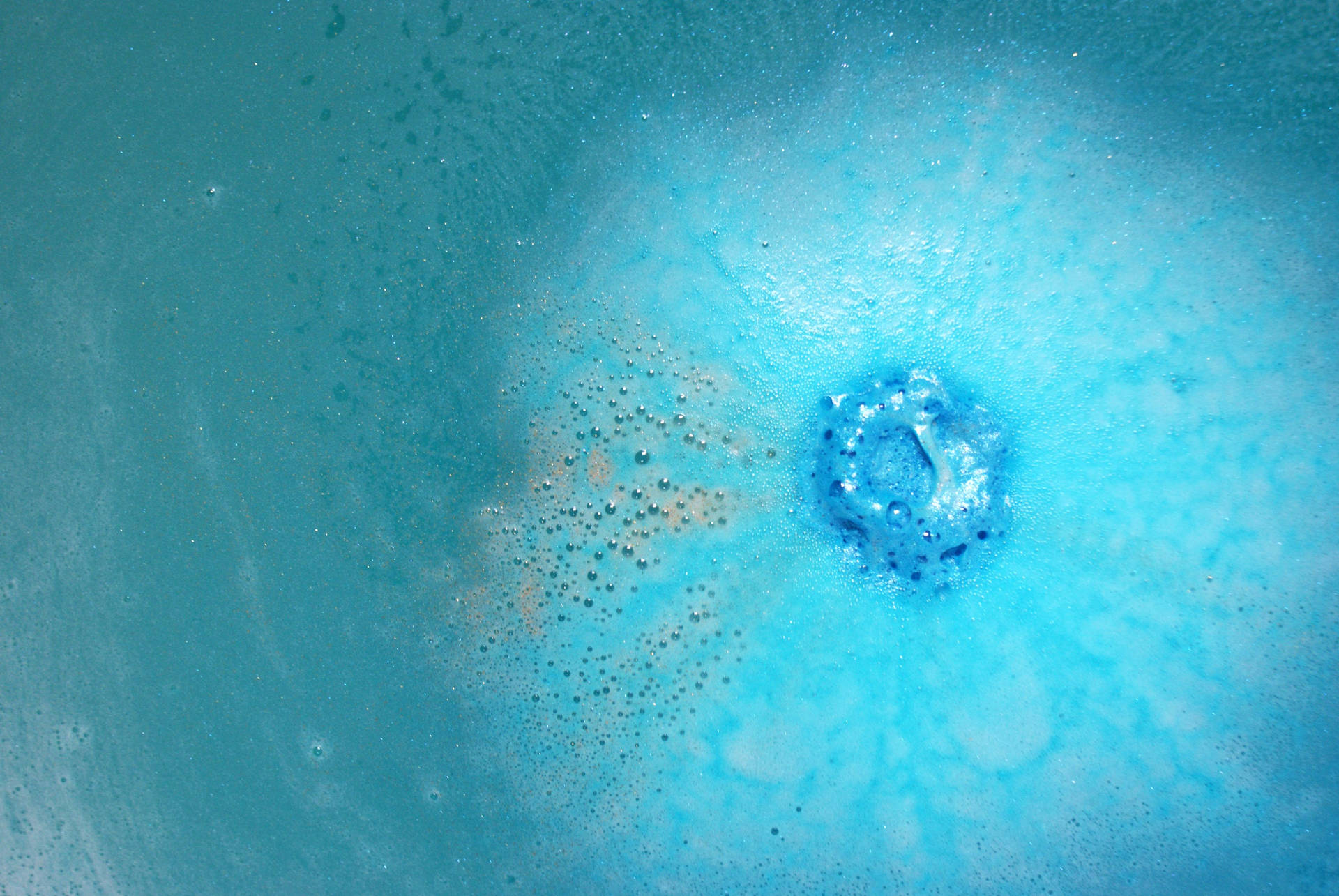 Bombade Baño Azul Lush Fondo de pantalla