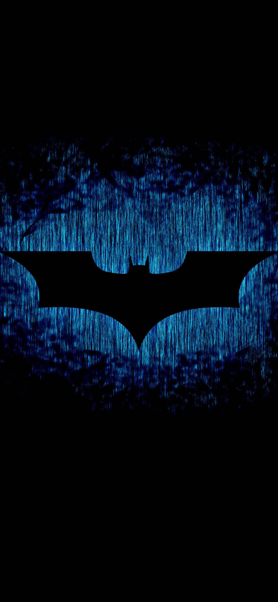 Blue Batman Arkham Knight iPhone Wallpaper