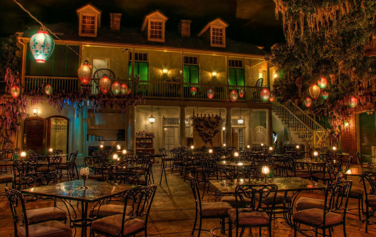 Unwind and enjoy the peaceful oasis of Blue Bayou Wallpaper