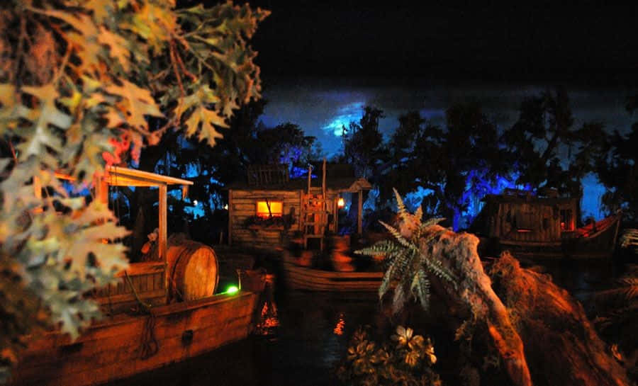 Have an out-of-this-world experience at Blue Bayou Wallpaper
