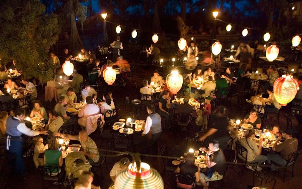 Scenic View of the Blue Bayou Wallpaper