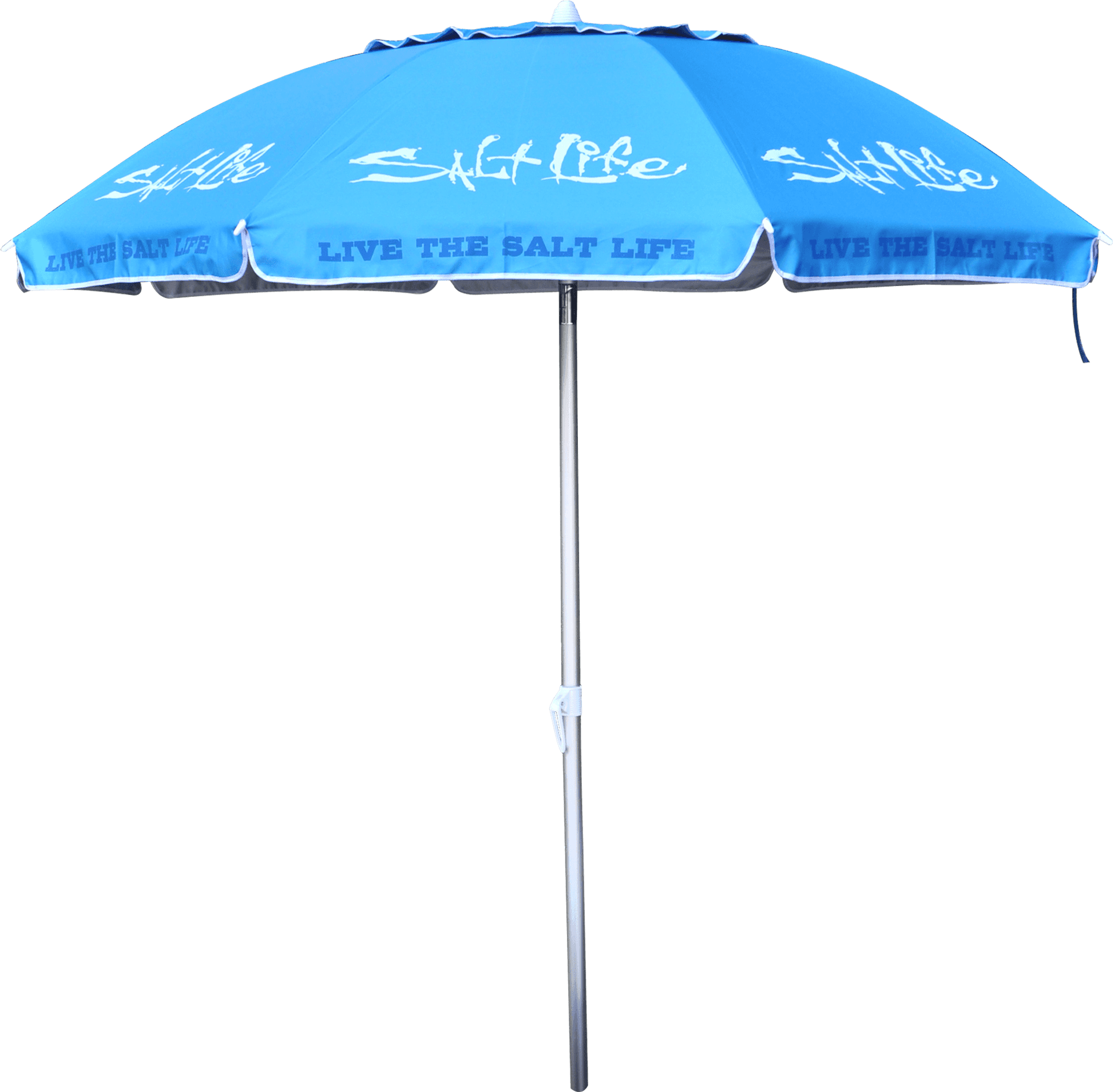 Blue Beach Umbrella Sun Protection PNG