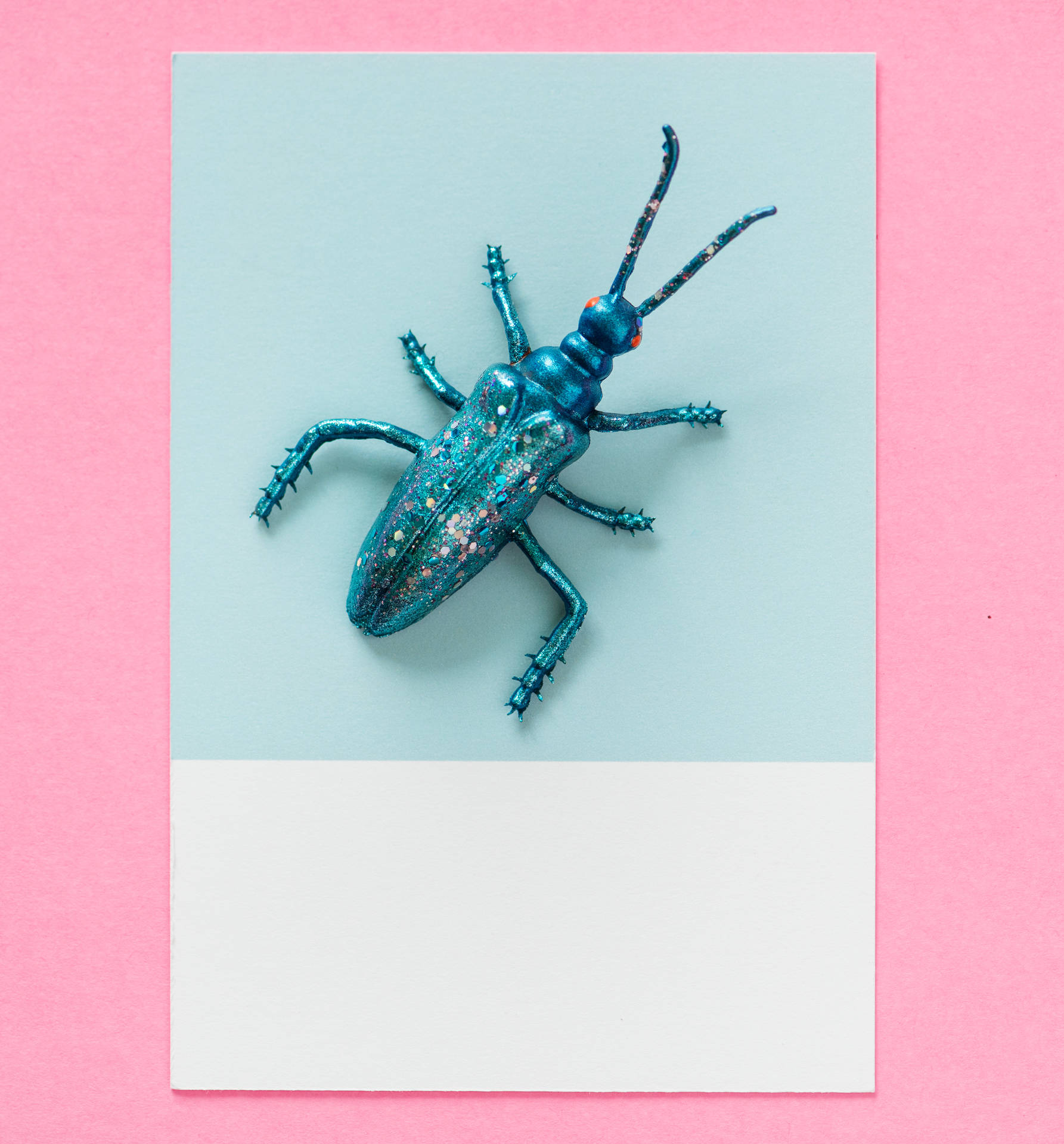 Estéticadel Escarabajo Azul Fondo de pantalla