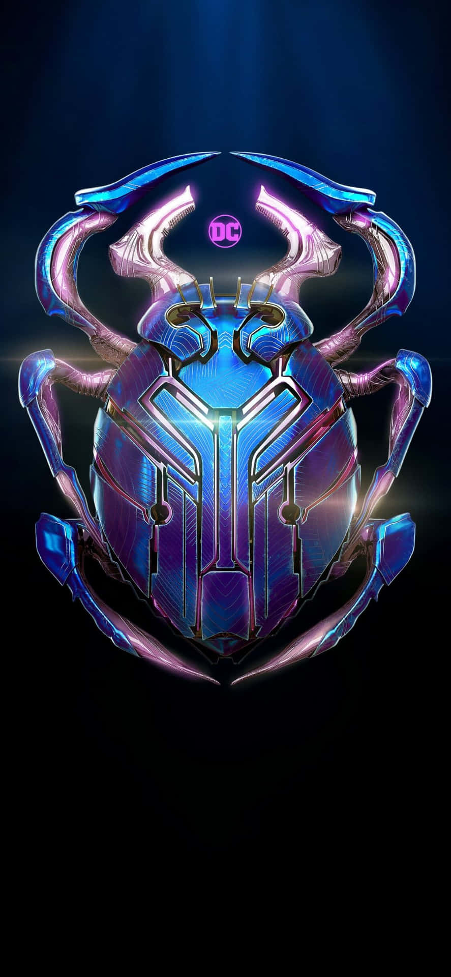 Blue Beetle Movie Teaser Art Wallpaper