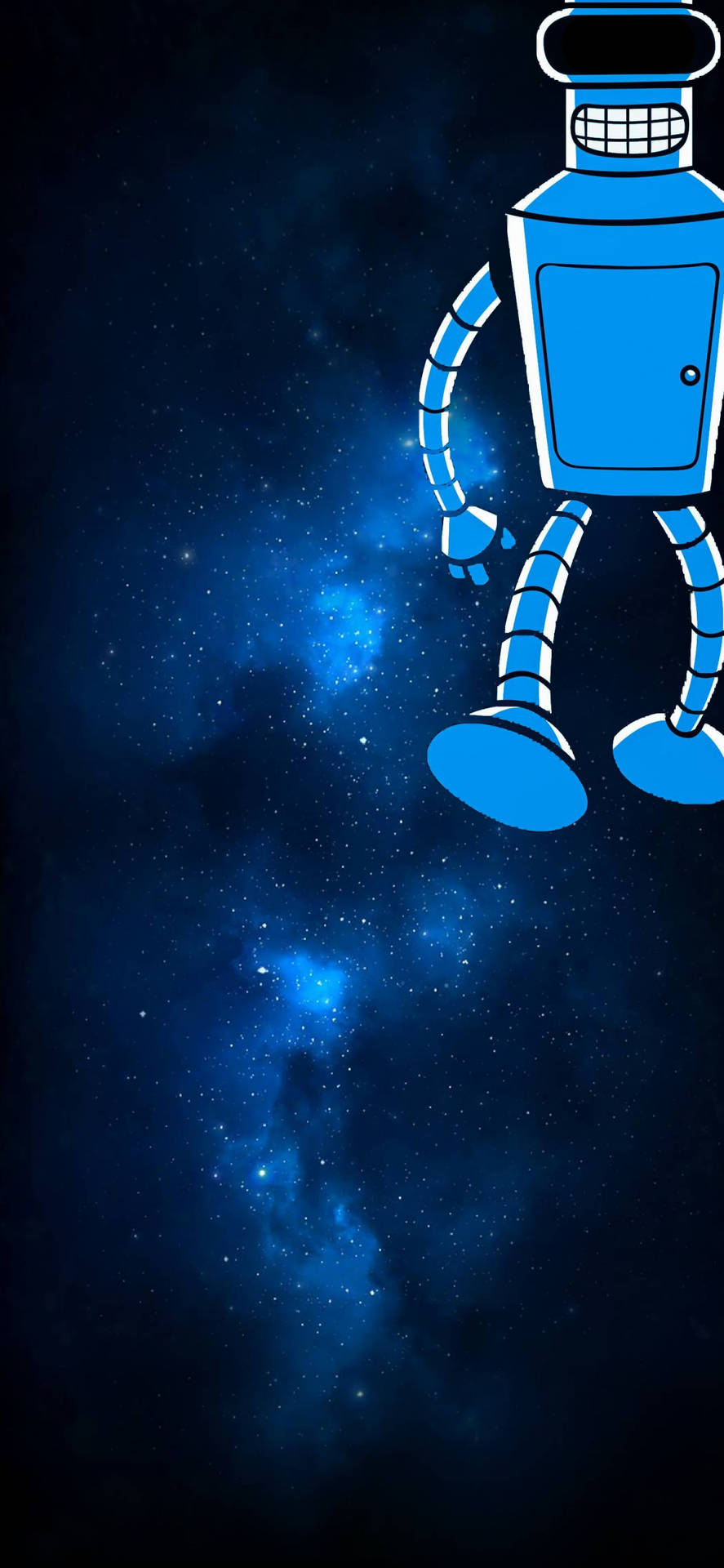Galaxys10 Azul Bender Fondo de pantalla
