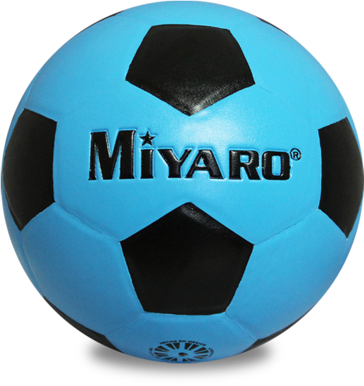 Blue Black Miyaro Soccer Ball PNG