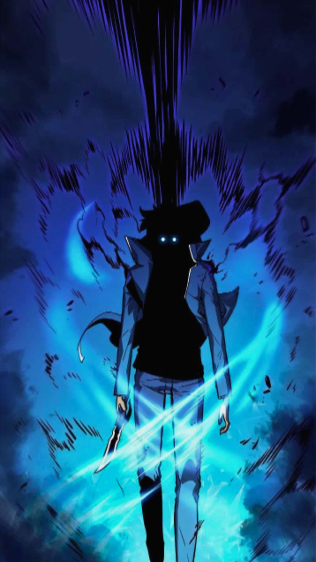 Blue Black Wallpaper