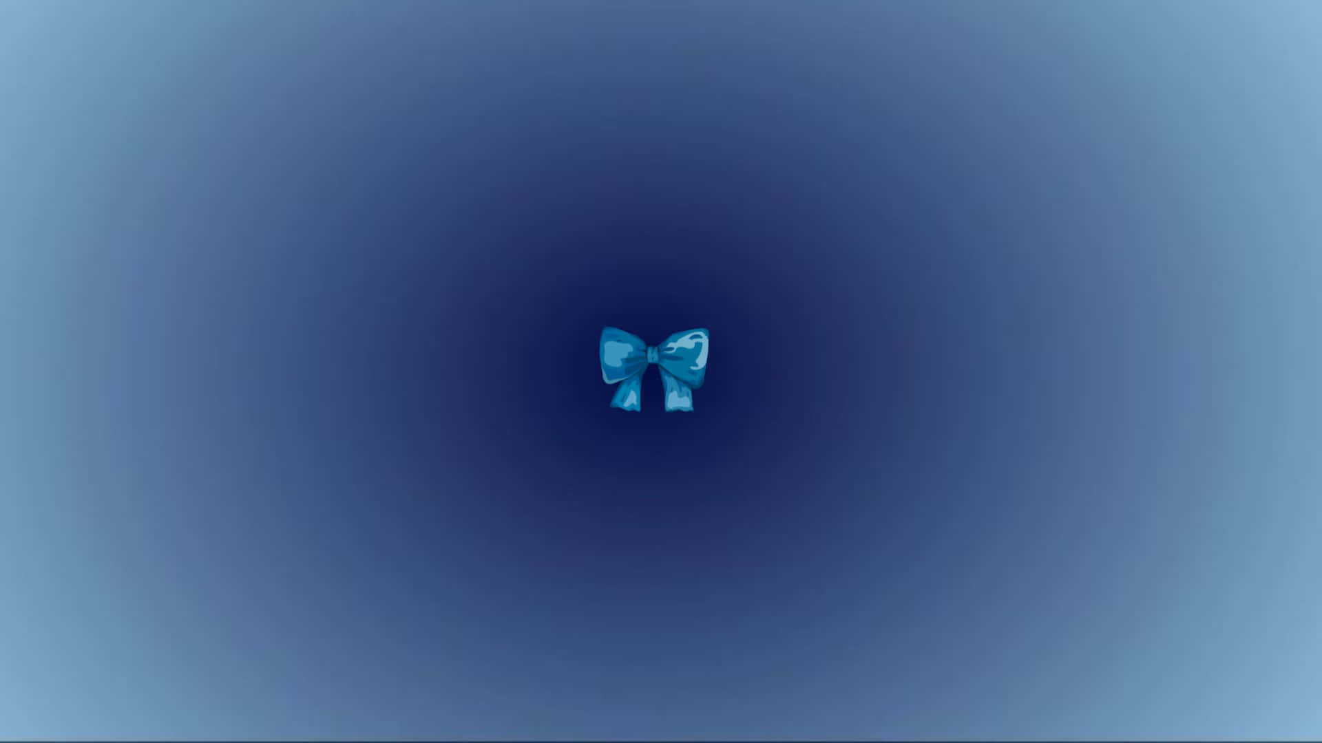 Lazo Azul Sobre Fondo Degradado Fondo de pantalla