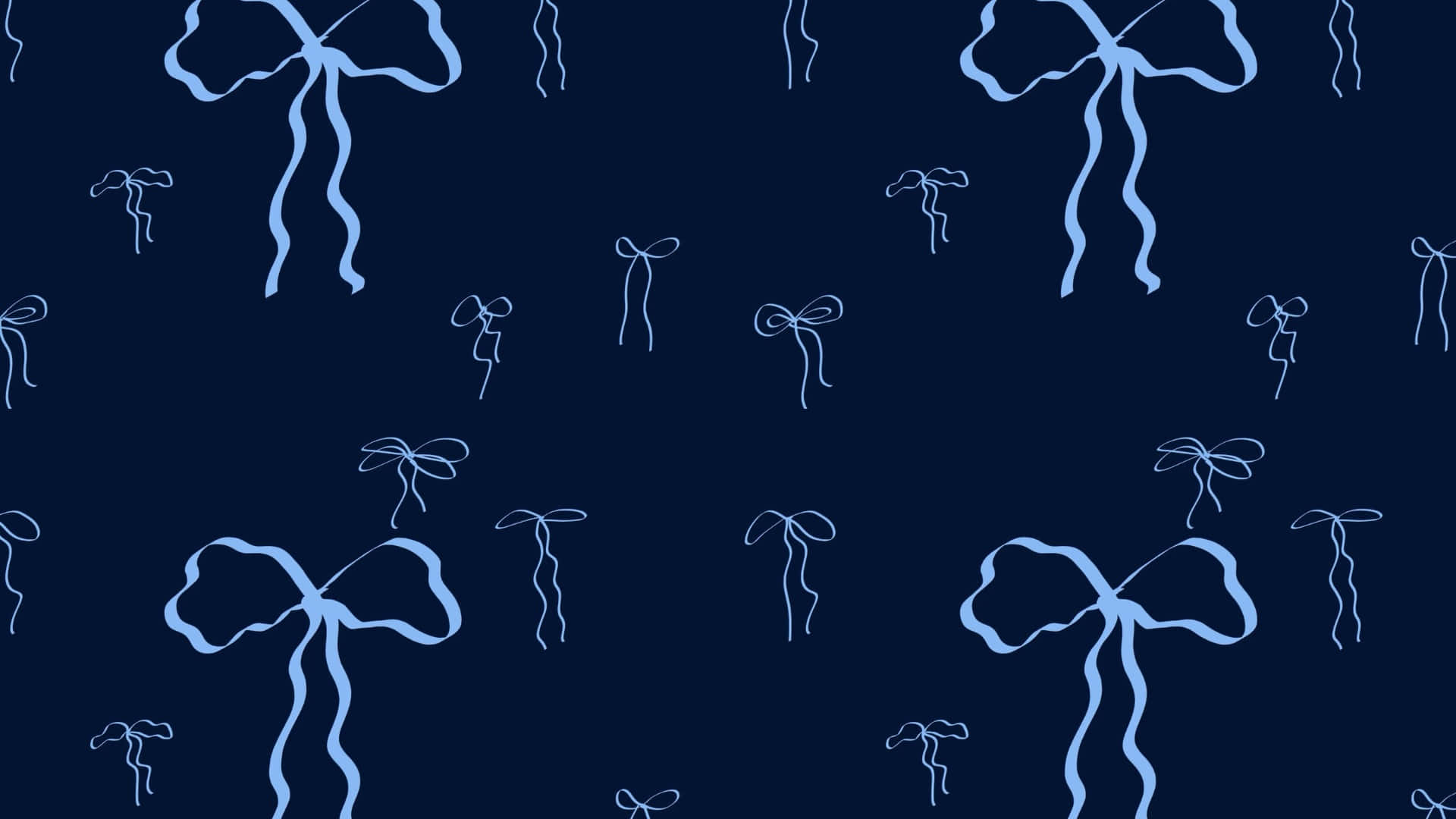 Diseño De Patrón De Lazo Azul Fondo de pantalla