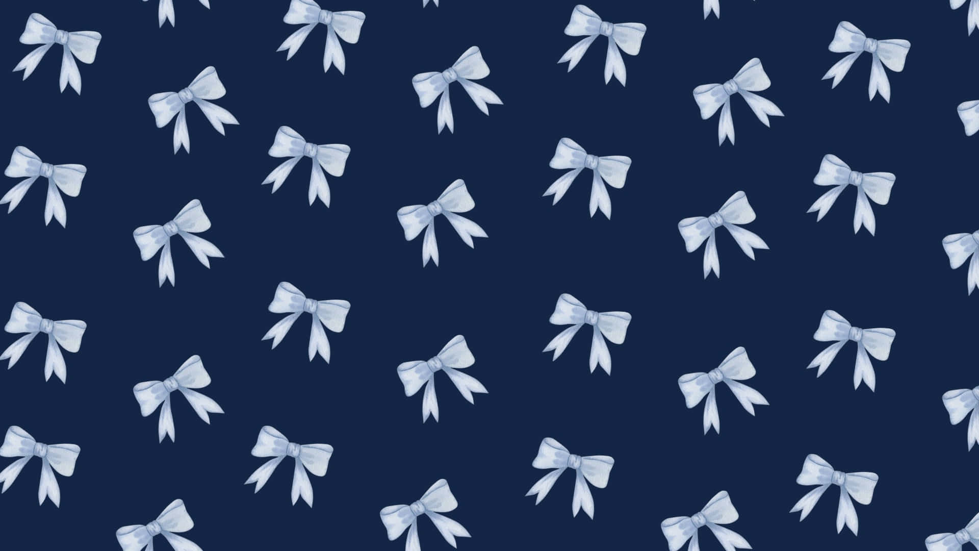 Diseño De Patrón De Lazos Azules Fondo de pantalla