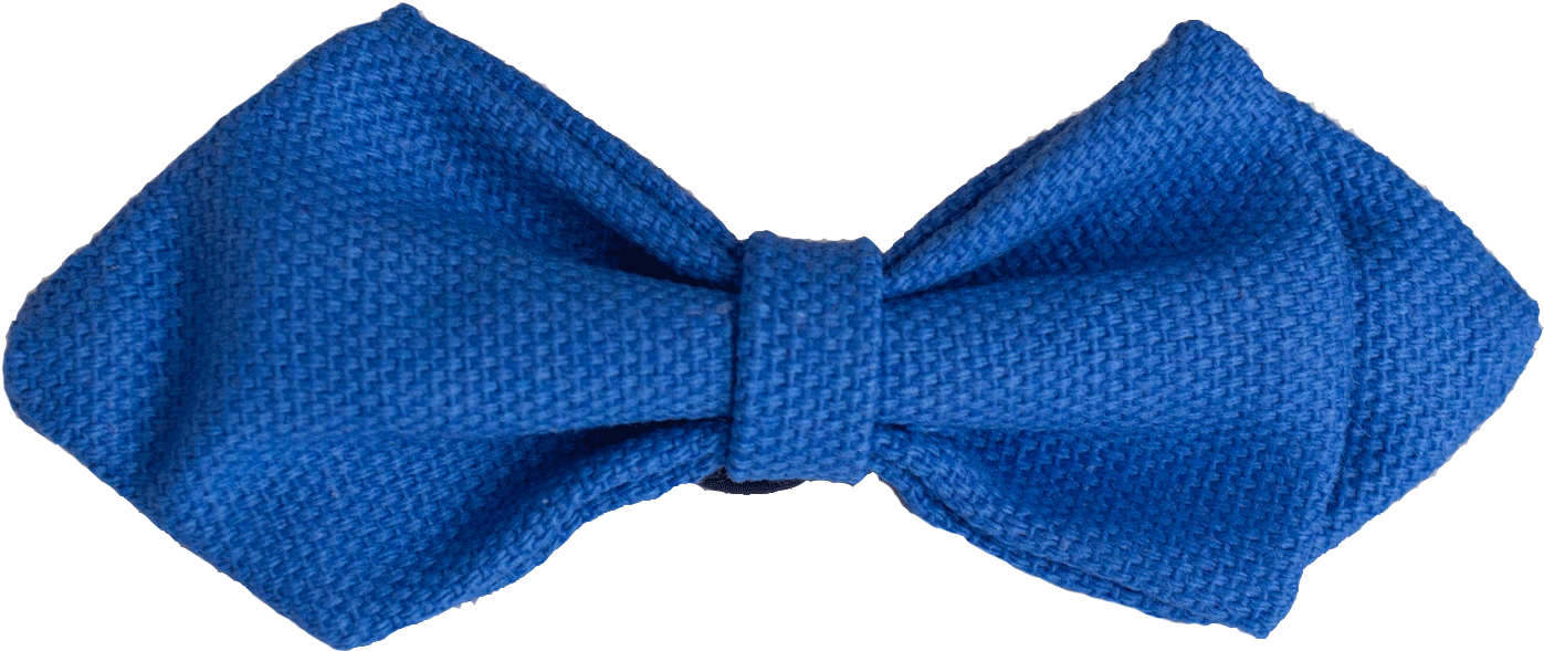 Blue Bow Tie Accessory PNG