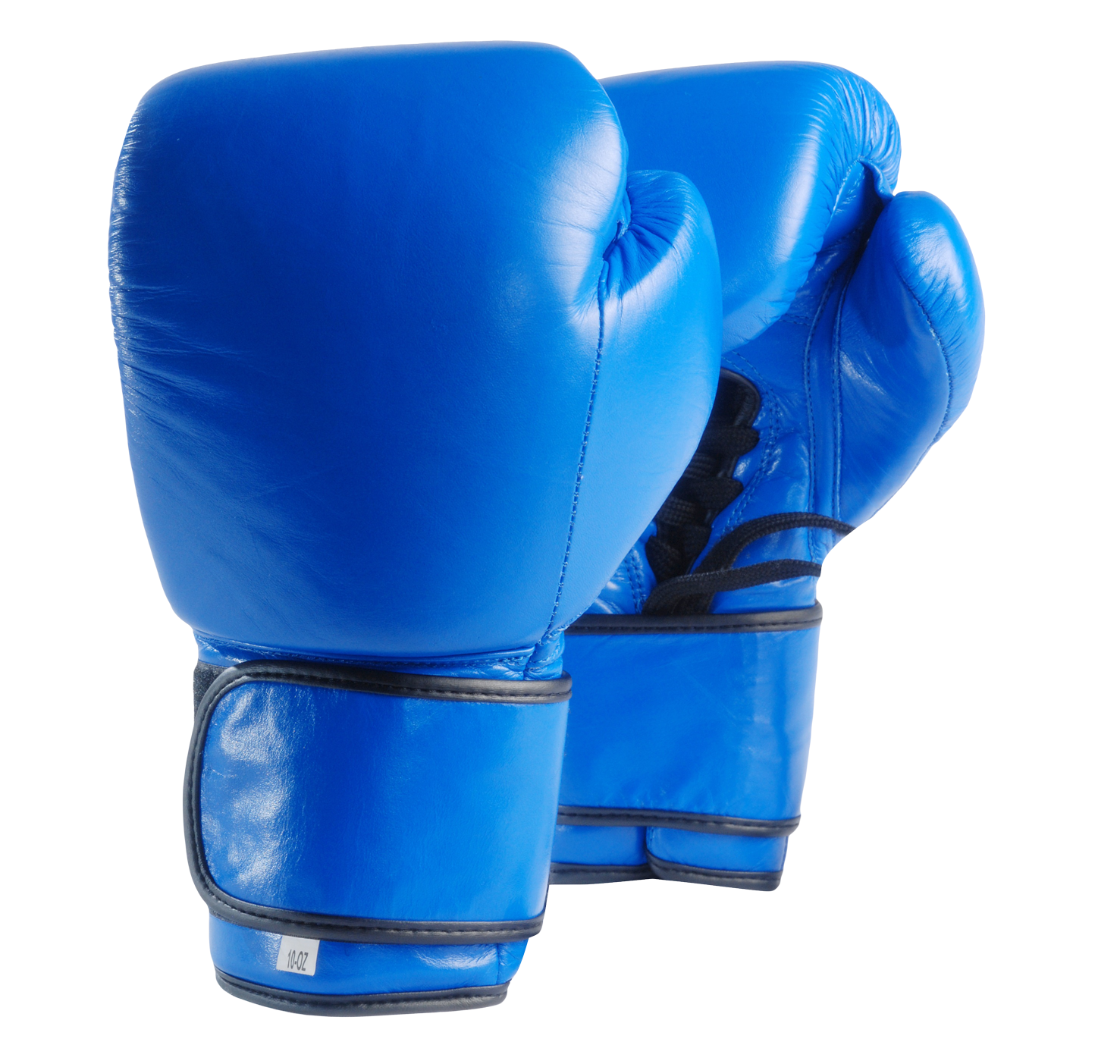 Blue Boxing Gloves Isolated PNG