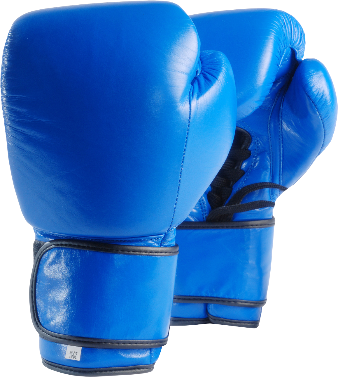Blue Boxing Gloves Pair PNG