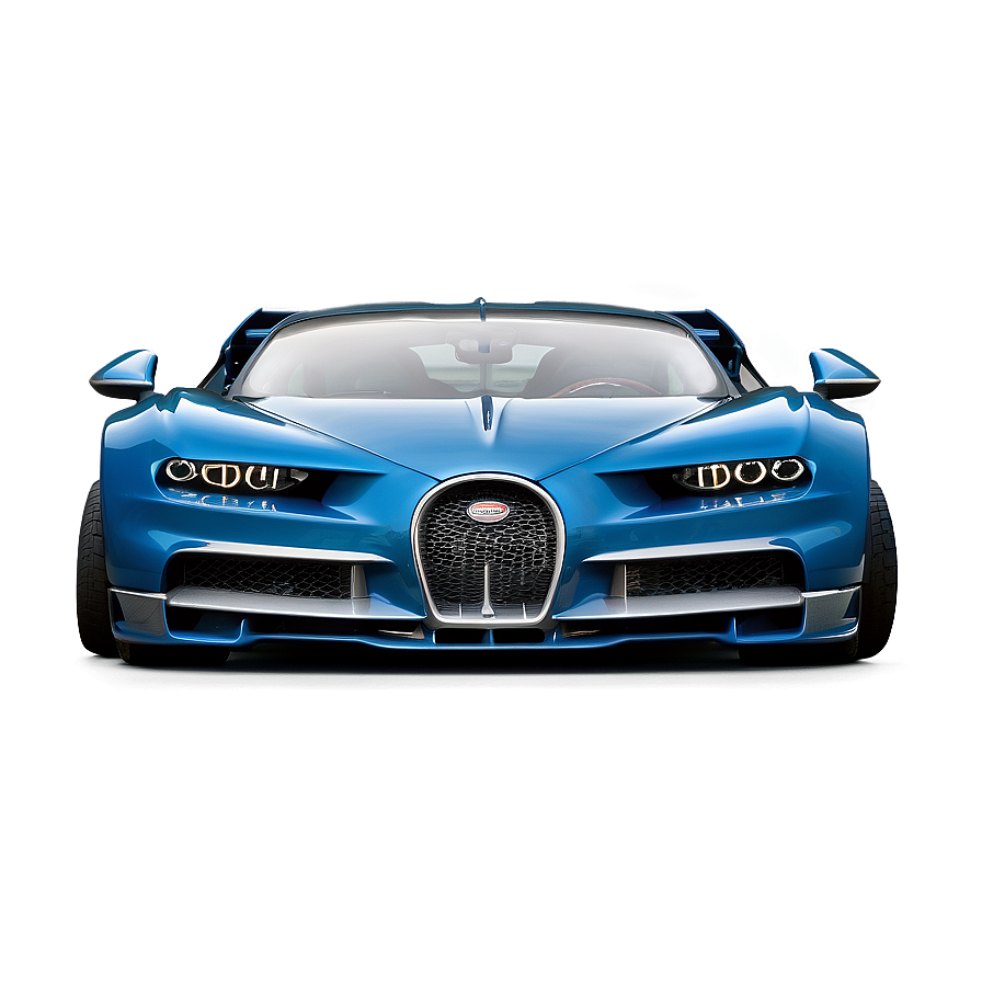 Download Blue Bugatti Chiron Png 90 | Wallpapers.com