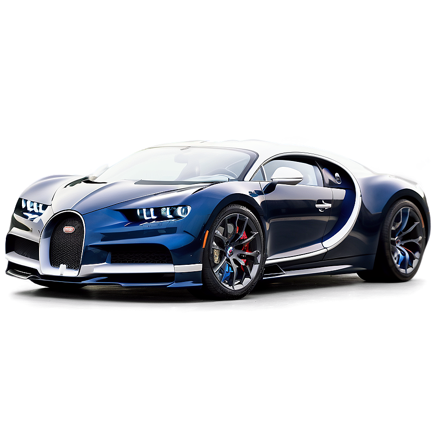 Download Blue Bugatti Chiron Png Qcf | Wallpapers.com