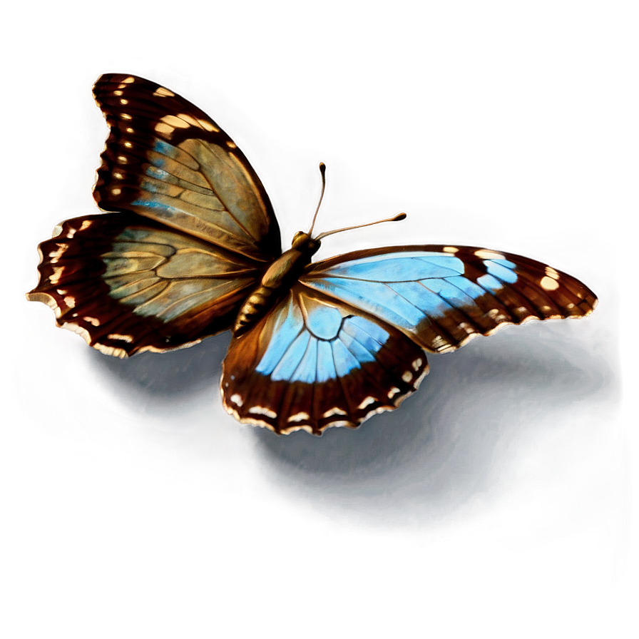 Blue Butterfly Clipart Png Hrs PNG