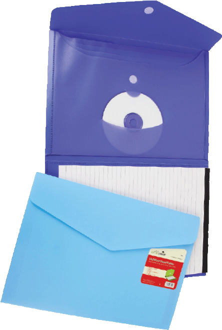 Blue C D Caseand Envelope PNG