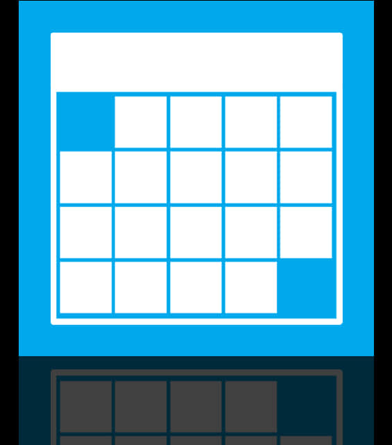 Blue Calendar Icon PNG