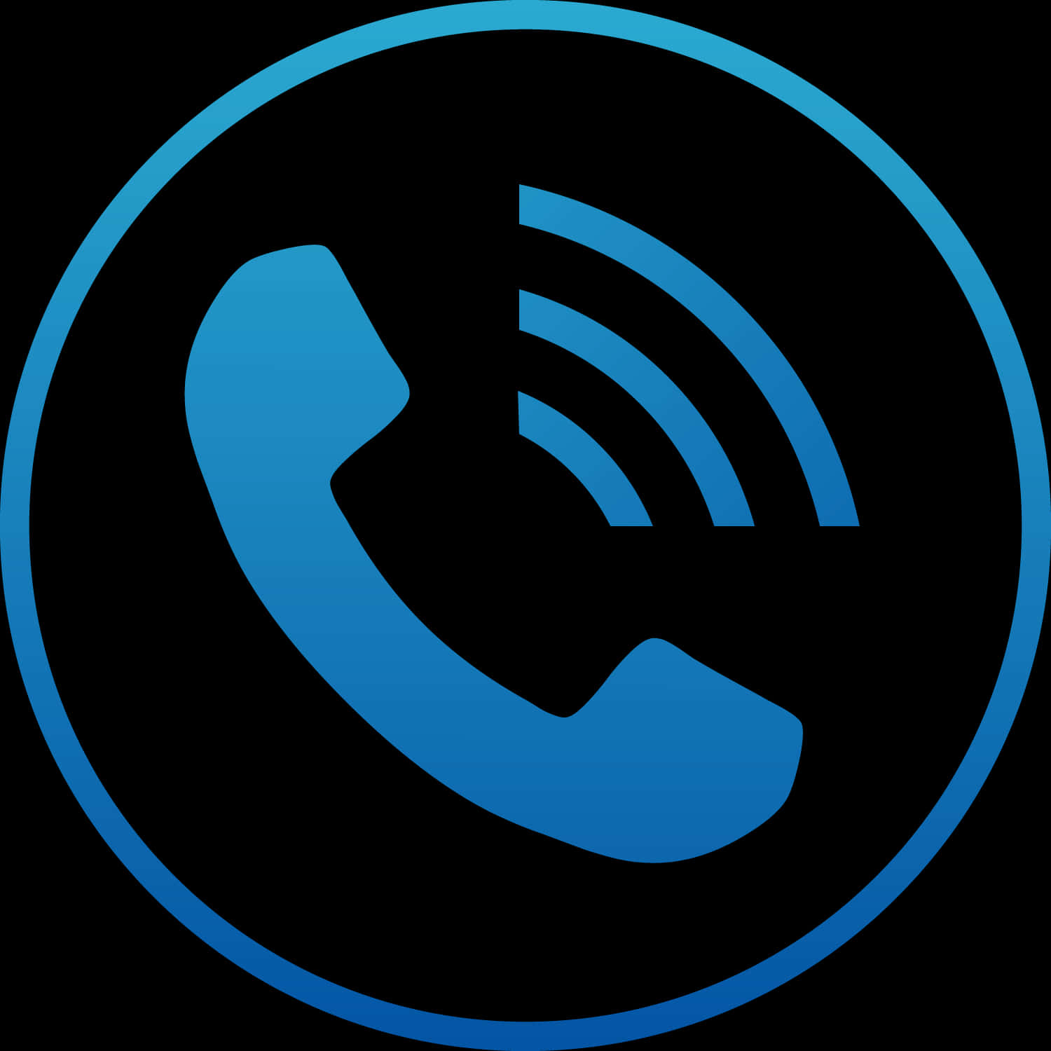 Blue Call Icon PNG