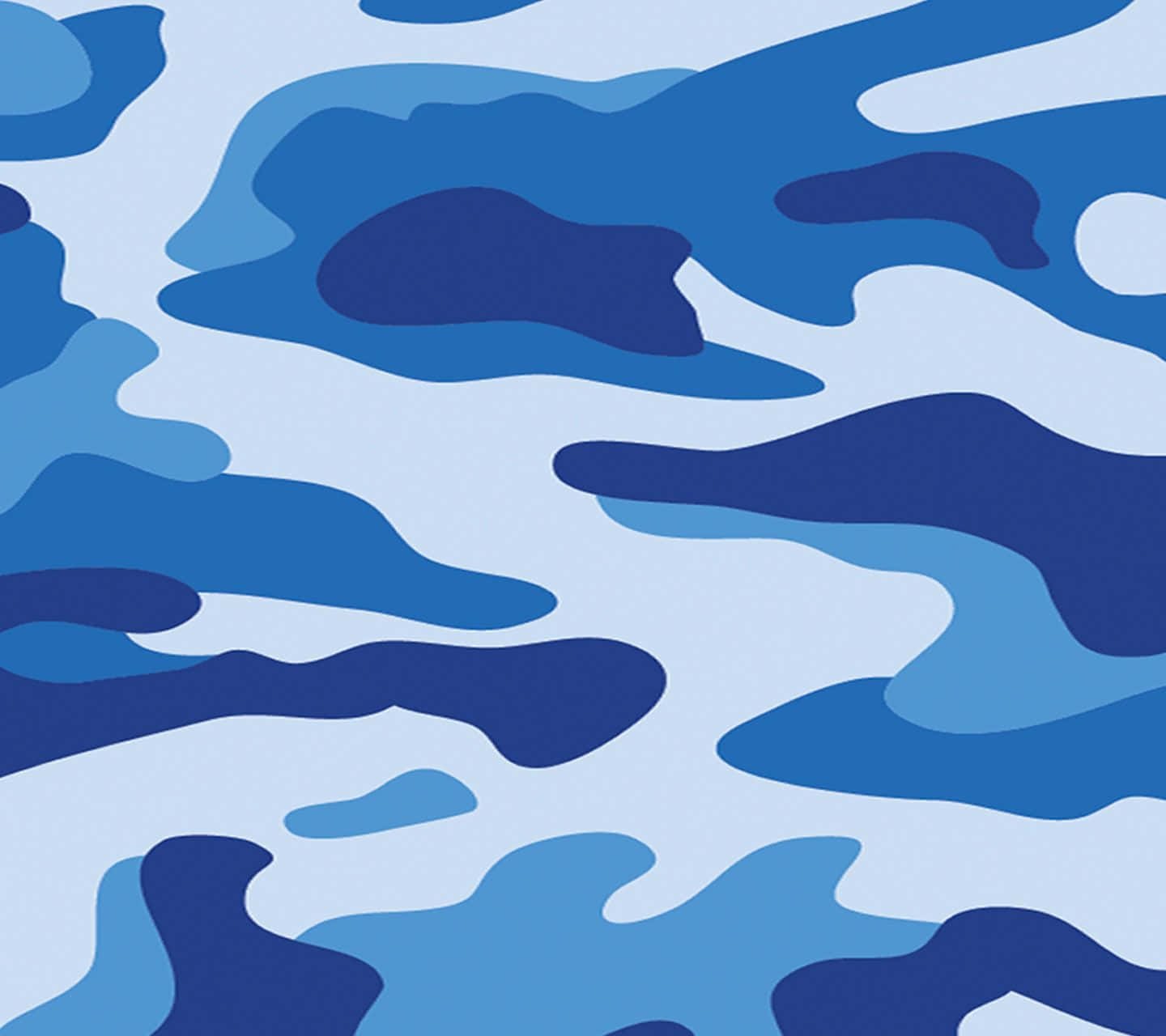 Navy blue Camouflage Wallpaper