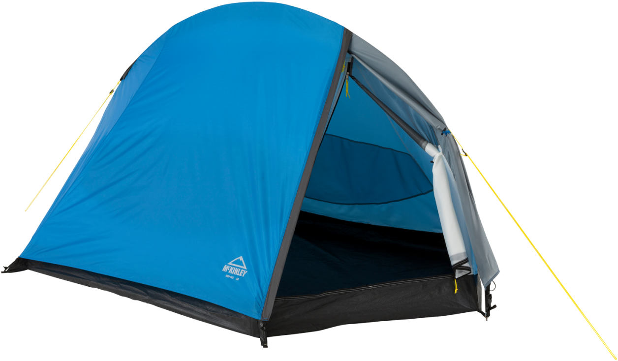 Blue Camping Tent Isolated PNG