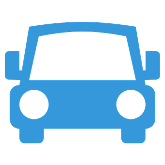 Blue Car Icon PNG