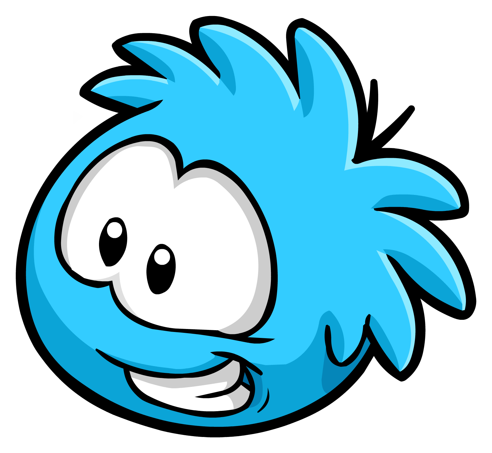 Blue Cartoon Penguin Character PNG