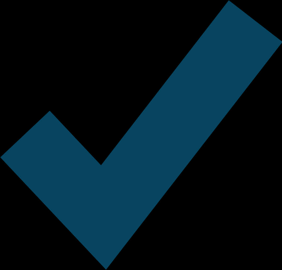 Blue Checkmark Icon PNG