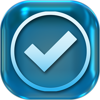 Blue Checkmark Icon PNG