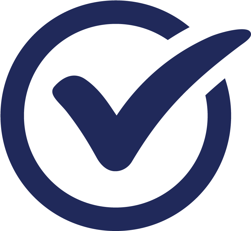 Blue Checkmark Logo PNG