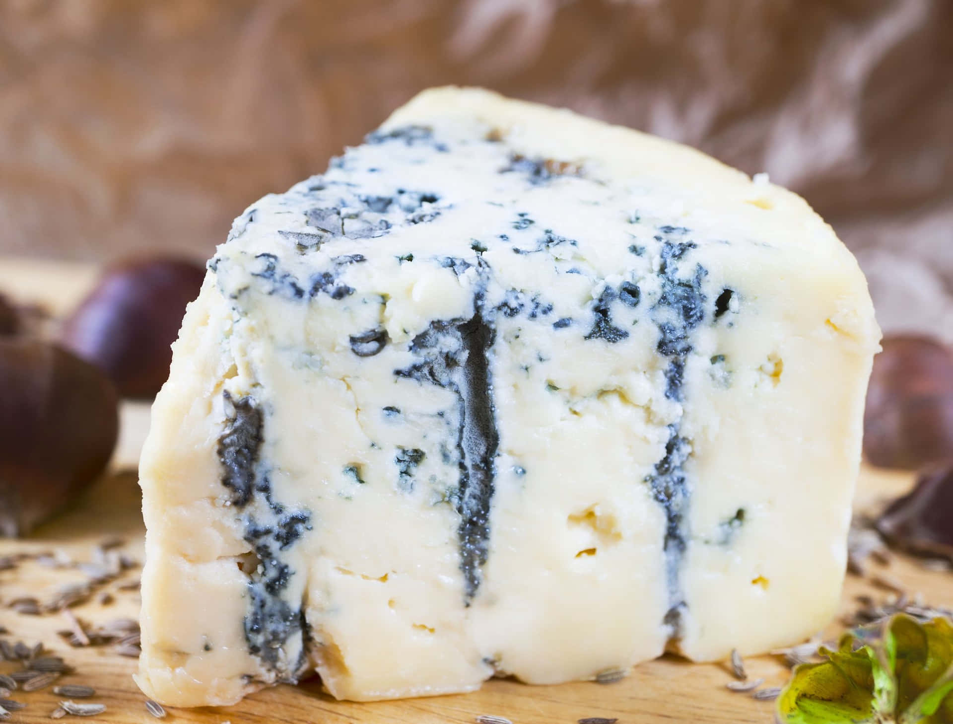 Tasty Blue Cheese Wallpaper