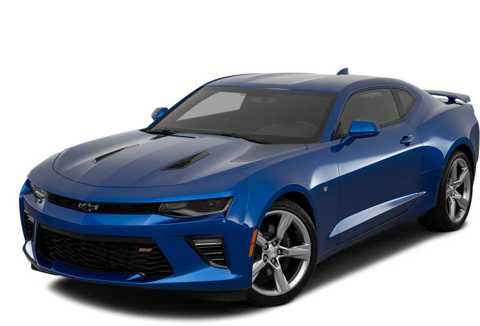 Blue Chevrolet Camaro S S Isolated PNG