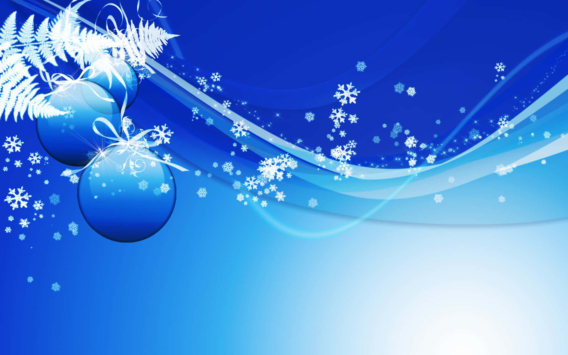 Aggiungiun Tocco Di Blu Alle Tue Celebrazioni Natalizie Con Questo Festoso Sfondo Blu Di Natale.