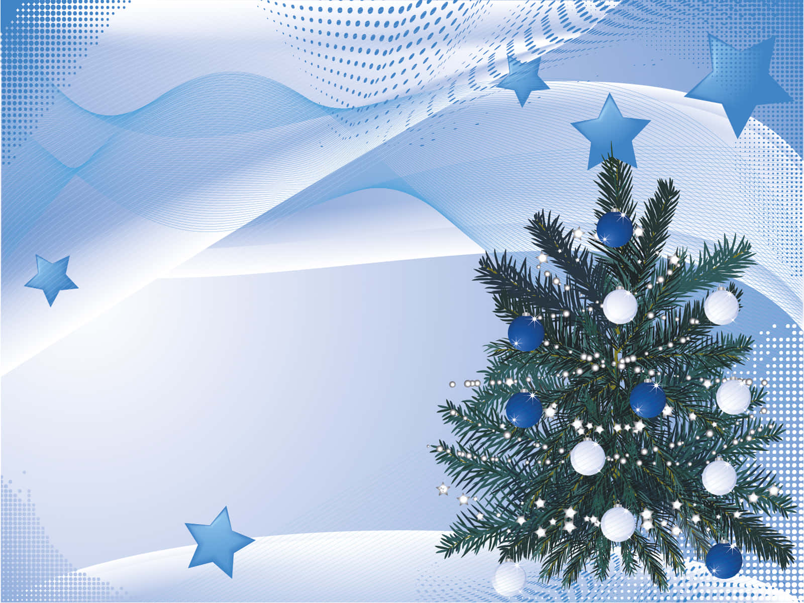 Unosfondo Blu Rilassante Per Il Periodo Di Natale