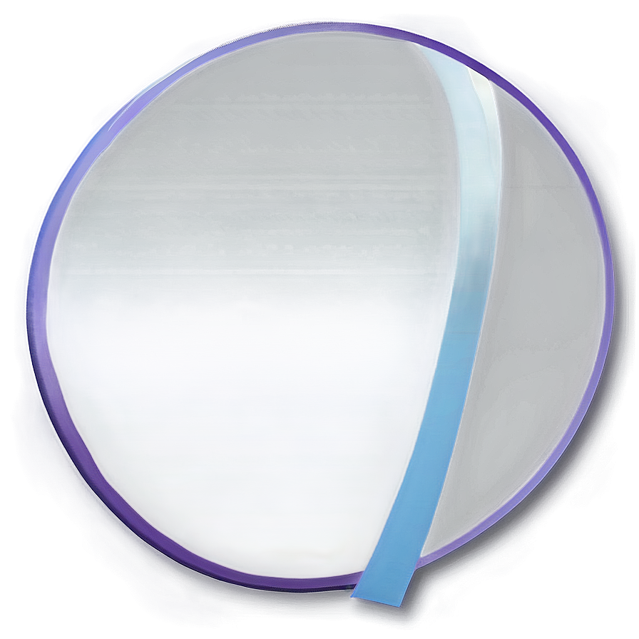 Blue Circle With Shadow Png 05252024 PNG