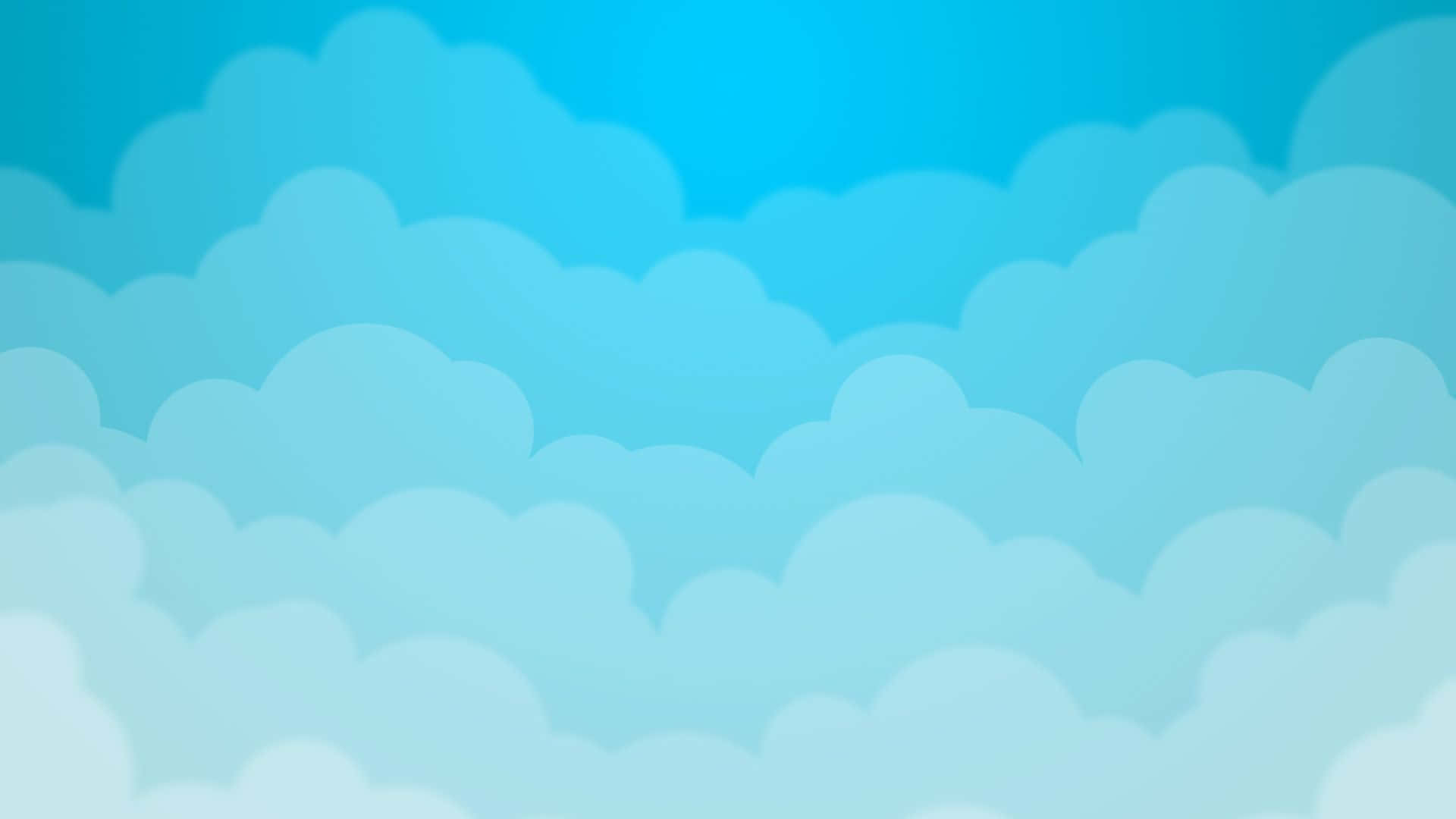 Mirahacia Arriba Y Contempla La Belleza De Las Nubes Azules