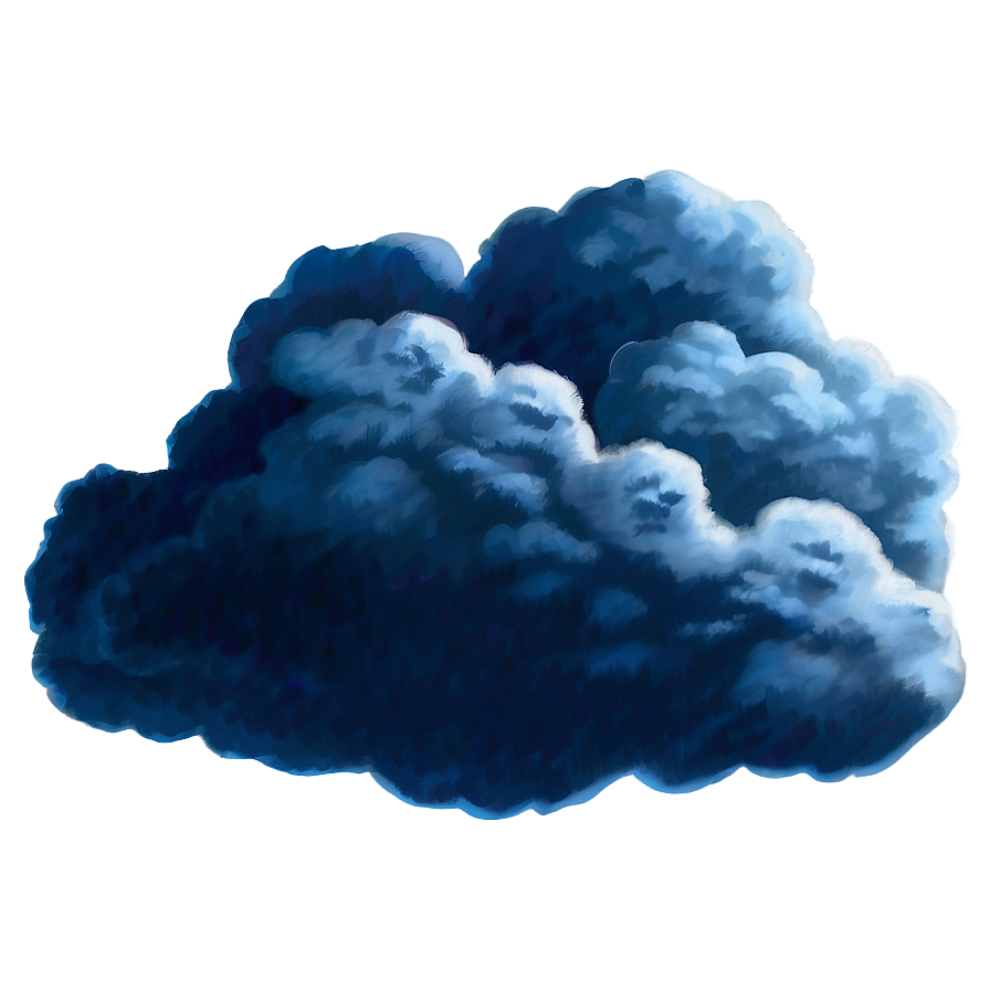Blue Clouds Background Png Vhs PNG