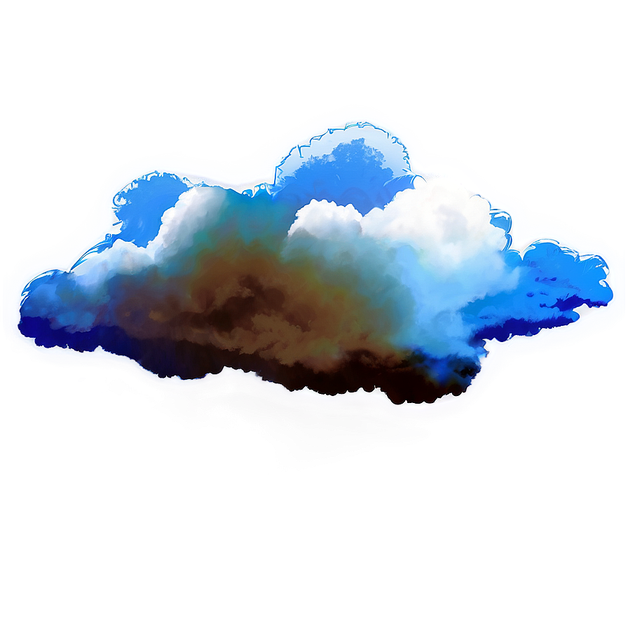 Blue Clouds For Background Design Png 24 PNG