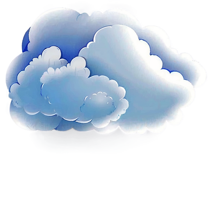 Blue Clouds For Background Design Png 86 PNG