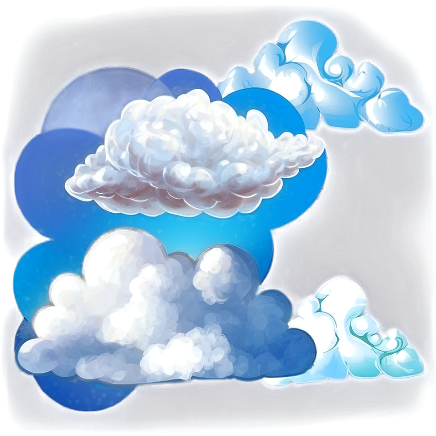 Blue Clouds In Sky Png Xyj PNG