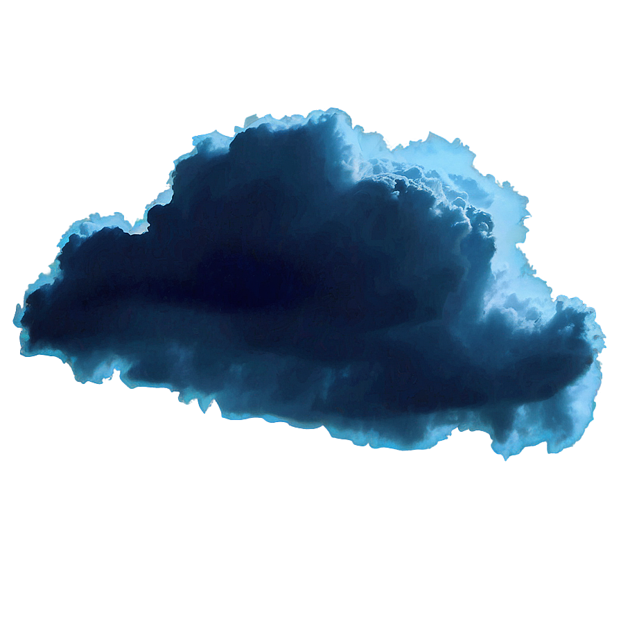 Blue Clouds Overlay Png 59 PNG