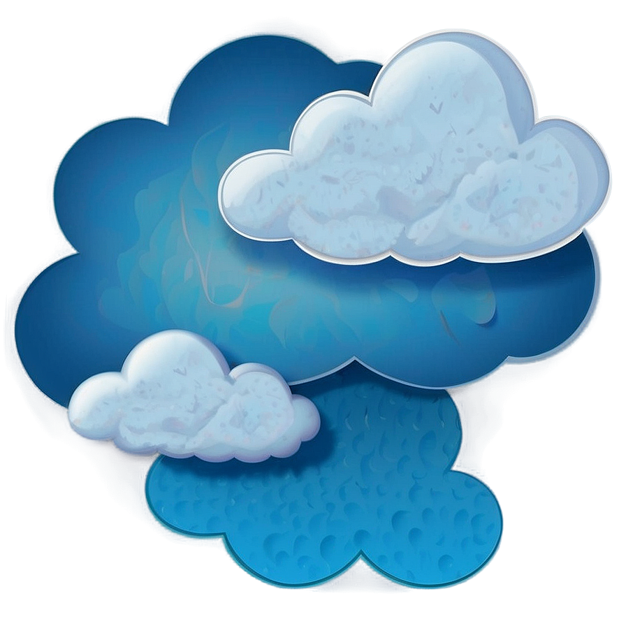 Blue Clouds Texture Png Ujd PNG
