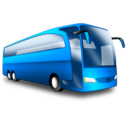 Blue Coach Emoji PNG