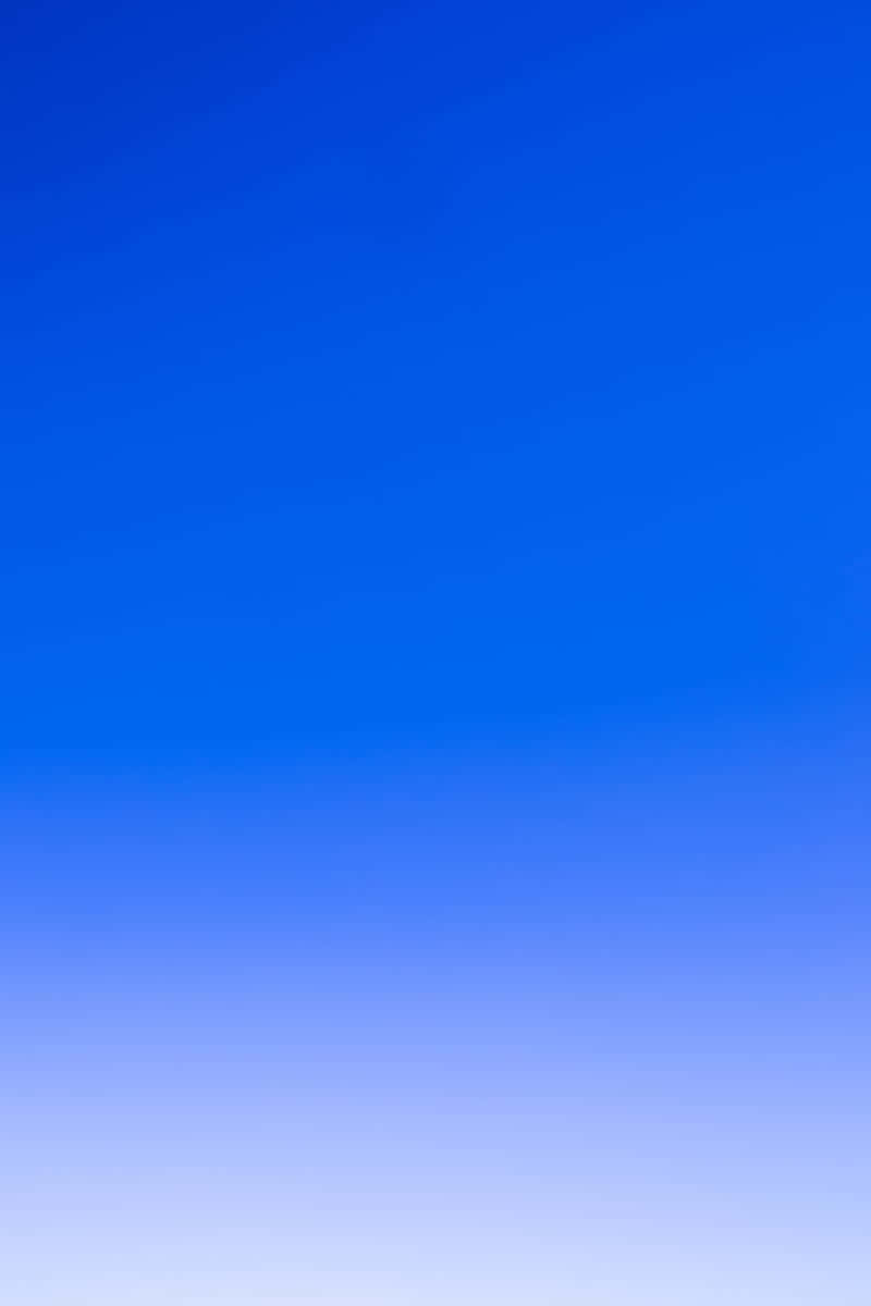 Serene Blue Sky