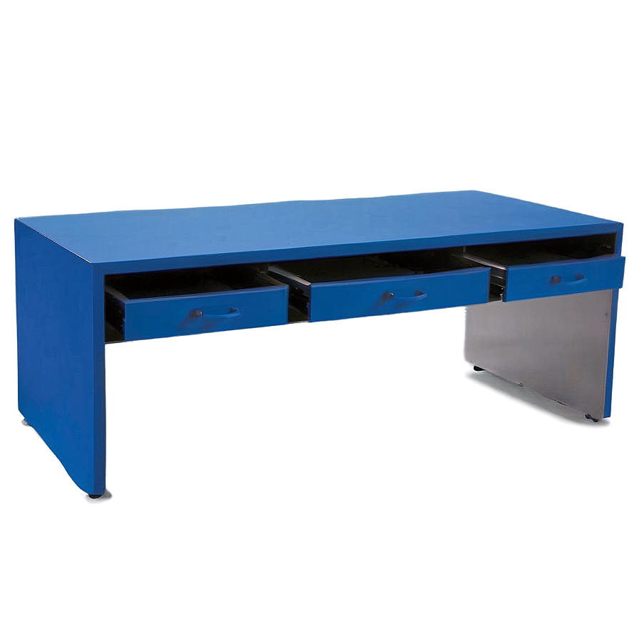 Blue Computer Desk Png Jft PNG
