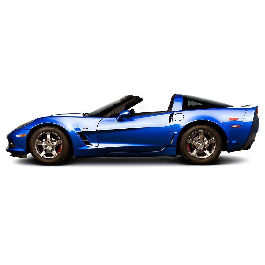 Blue Corvette Png Ccg PNG