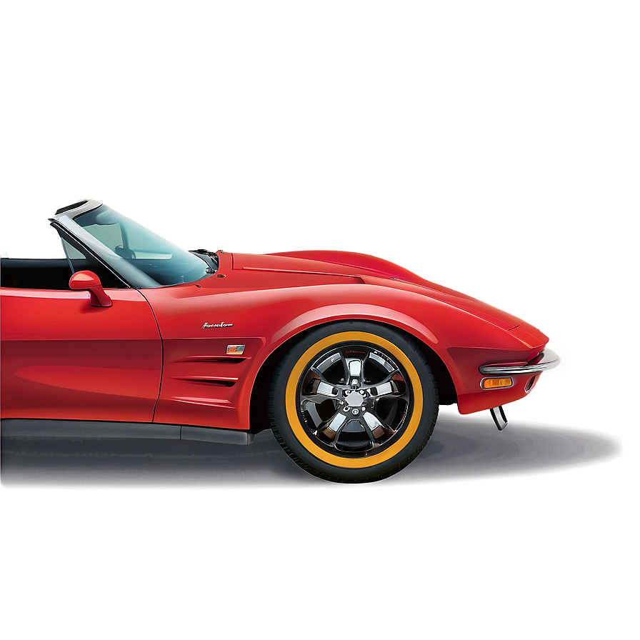 Blue Corvette Png Yoa PNG