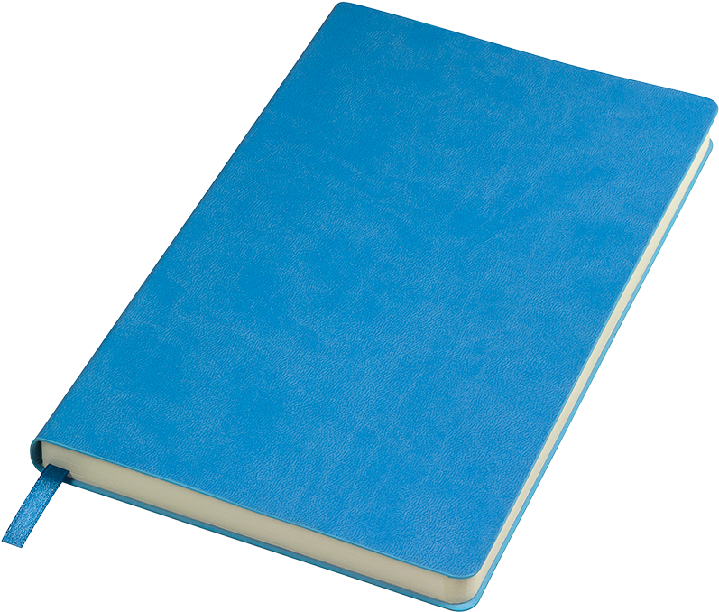 Blue Cover Notebook Clipart PNG