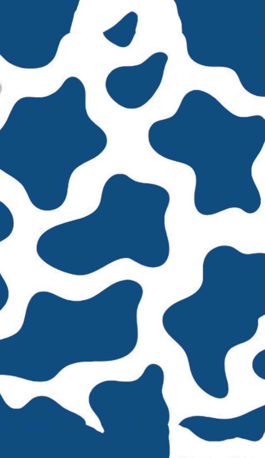 Einblau-weißes Muster Mit Einem Weißen Hintergrund Wallpaper