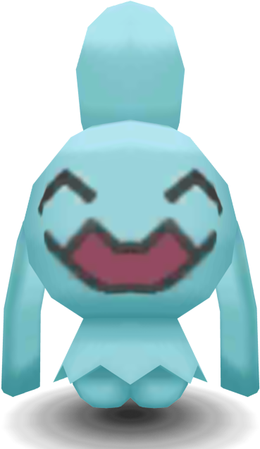 Blue Creature Plush Toy Design PNG